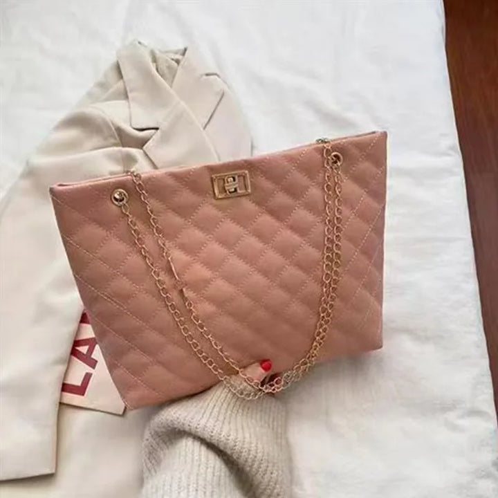 PU Leather Women Crossbody Bag with Two Strap Shoulder Female Messenger Bags Black Exquisite Large-capacity Leather Bag