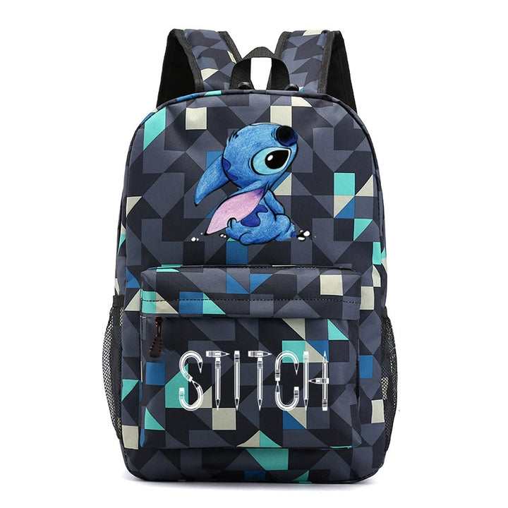 Cross-Border New Star Baby Shi Zi Shi Qi Backpack Black Starry Sky Large Capacity Student Schoolbag Fashion