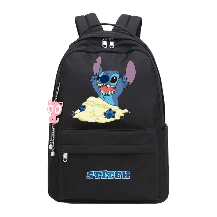 Stitch Star Baby Schoolbag Elementary School Boy Junior High School Student Kids Stitch Joint Name Lightweight Backpack Female