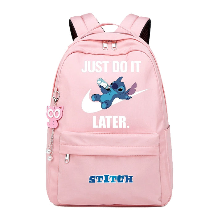 Stitch Star Baby Schoolbag Elementary School Boy Junior High School Student Kids Stitch Joint Name Lightweight Backpack Female