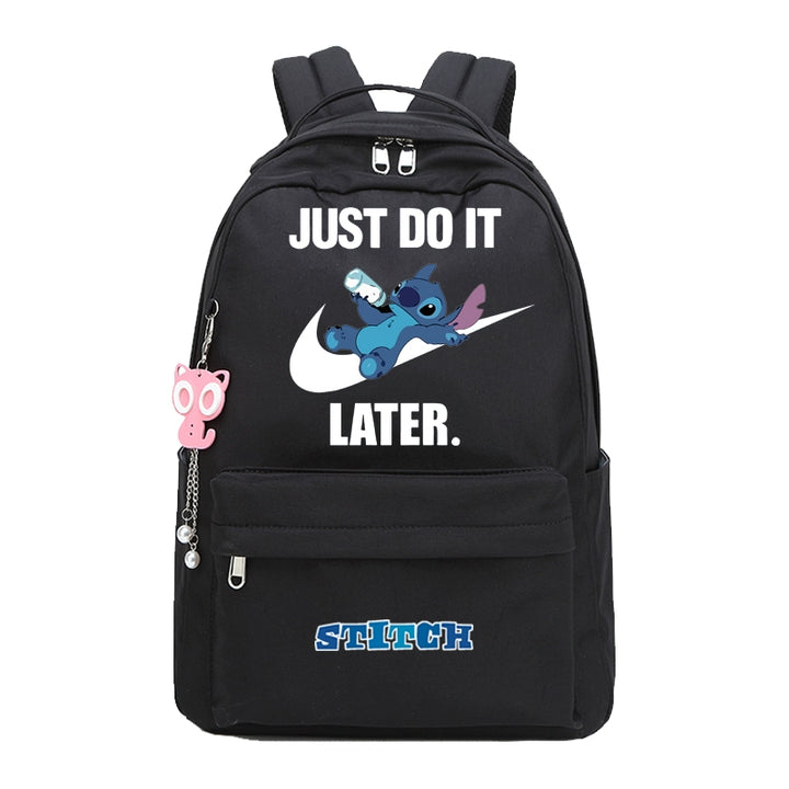 Stitch Star Baby Schoolbag Elementary School Boy Junior High School Student Kids Stitch Joint Name Lightweight Backpack Female