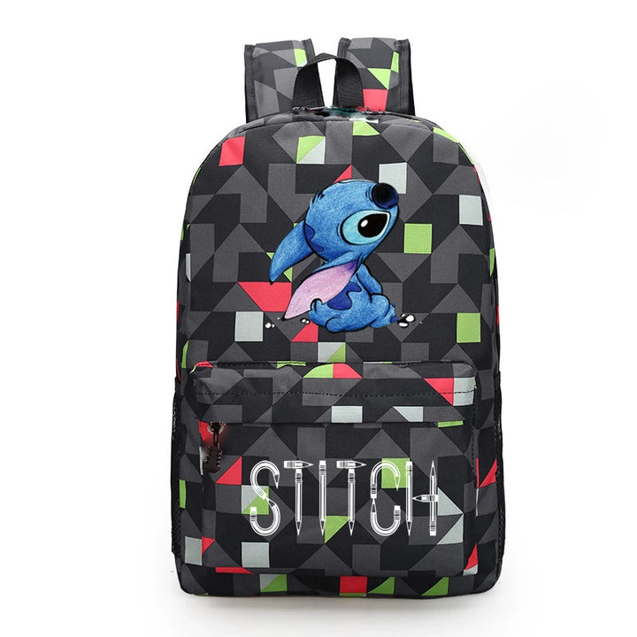 Cross-Border New Star Baby Shi Zi Shi Qi Backpack Black Starry Sky Large Capacity Student Schoolbag Fashion