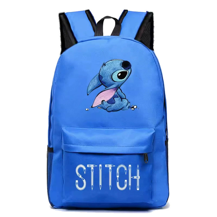 Cross-Border New Star Baby Shi Zi Shi Qi Backpack Black Starry Sky Large Capacity Student Schoolbag Fashion