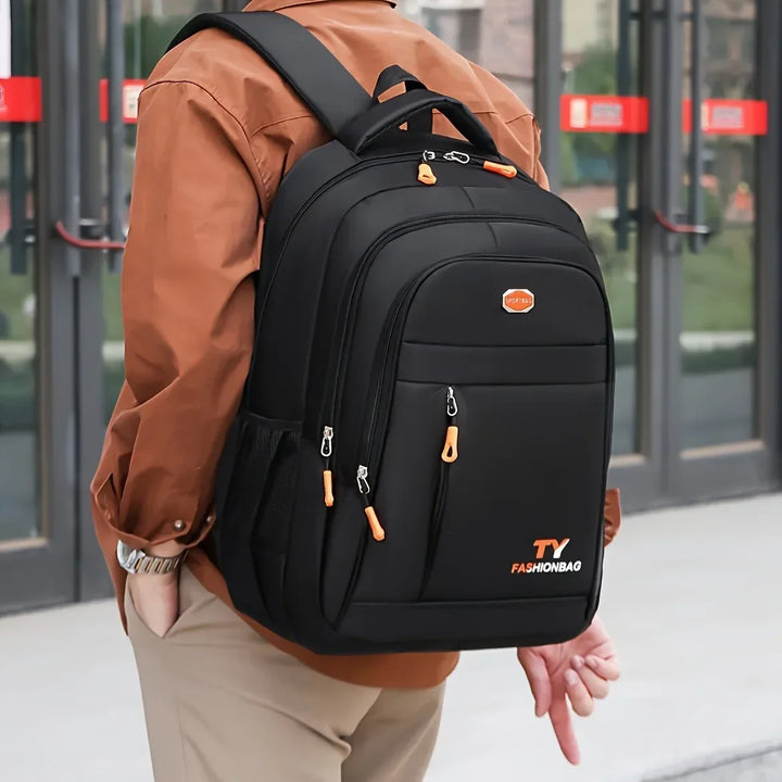 1 Pc Men's Backpack, Large Capacity Waterproof Casual Backpack,Adjustable Computer Backpack (Cópia)