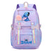 Stitch Large Capacity Backpack, Casual Nylon Cute Daypack, Cartoon Anime Schoolbag, Girl Casual Travel Commute Knapsack