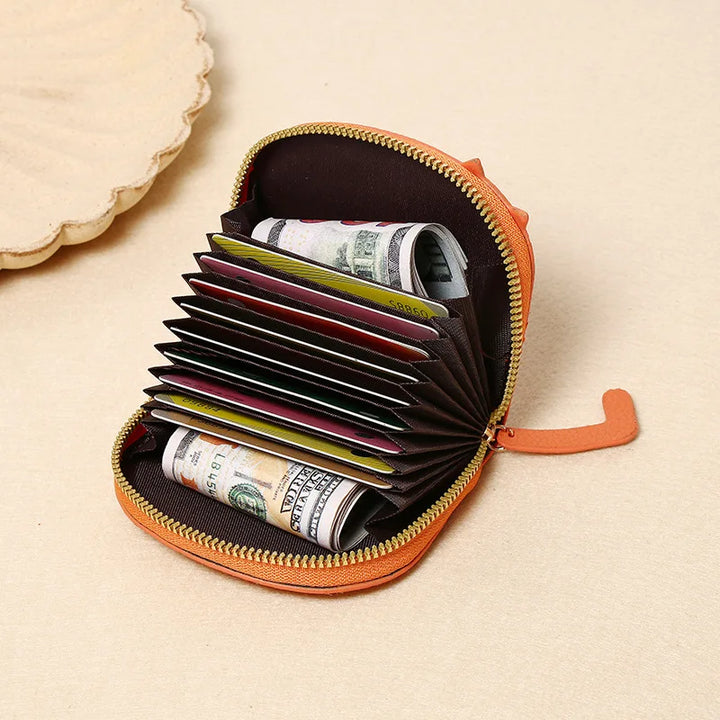 Cartoon Cat Shaped Design Wallet Women's Multi-card Slots Holder Cute Fashion Faux Leather Coin Purse Creative Card Clutch Bag