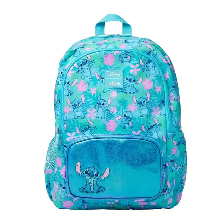Stitch Large Capacity Outdoor Casual Student Backpack Middle And Primary School Cartoon Bookbag Dual Shoulder Bag For Teens