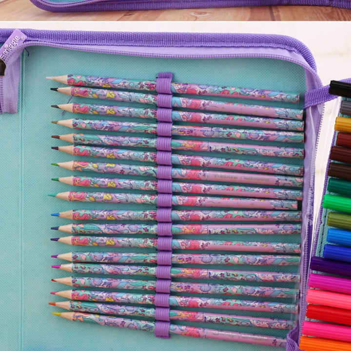 Genuine Disney Australia Smiggle Mermaid School Bag Children Stationery Student Pen Case Lunch Bag Backpack Children's Gift