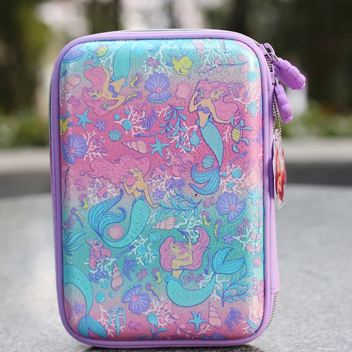 Genuine Disney Australia Smiggle Mermaid School Bag Children Stationery Student Pen Case Lunch Bag Backpack Children's Gift