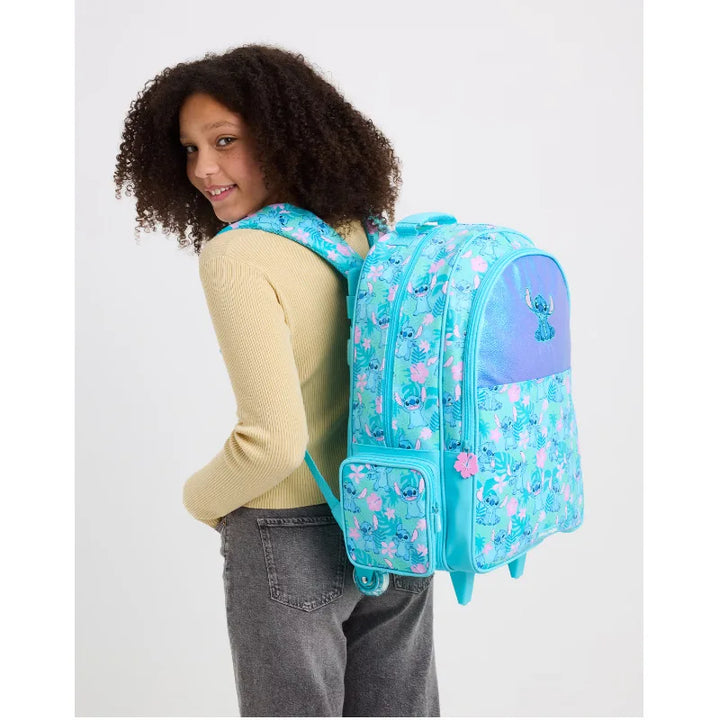 Stitch Large Capacity Outdoor Casual Student Backpack Middle And Primary School Cartoon Bookbag Dual Shoulder Bag For Teens