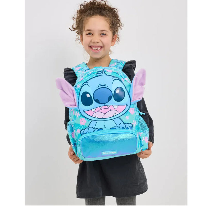 Stitch Large Capacity Outdoor Casual Student Backpack Middle And Primary School Cartoon Bookbag Dual Shoulder Bag For Teens