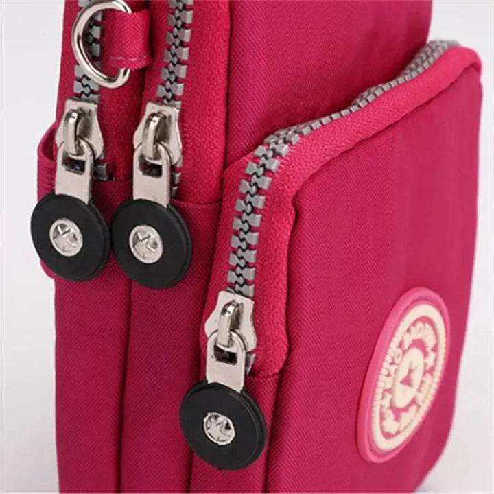 Korean Diagonal Cross Phone Bag for Women's Shoulder Crossbody Bags,Purse Hanging Sports Arm Bag Wallet
