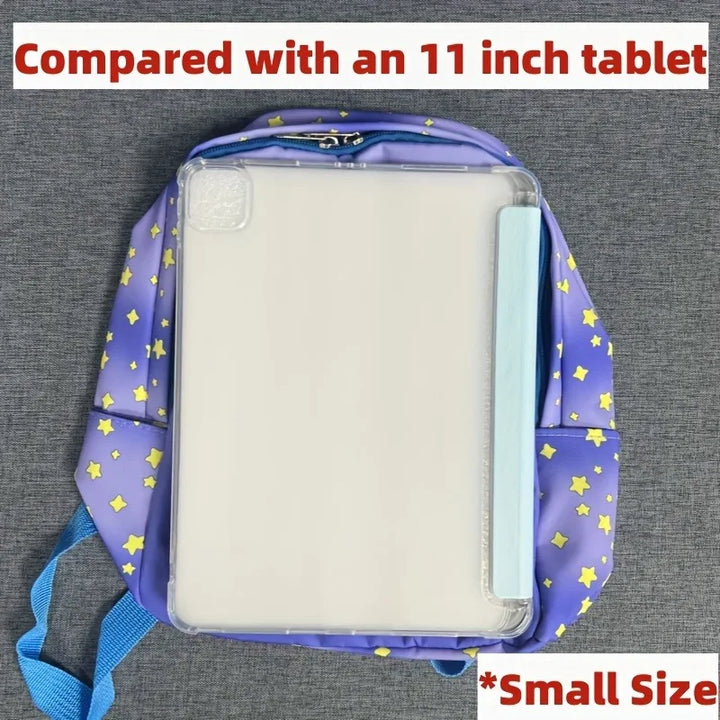 Stitch Anime Boys Backpack, Cute Small Capacity Girls Schoolbag, School And Travel Knapsack With Adjustable Straps