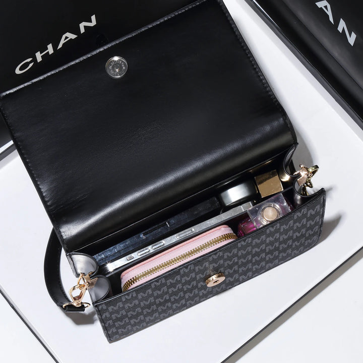 New Fashion Senior Sense Of Women's Shoulder Bag With Small Square Bag PU Light Luxury Niche Fashion Bag