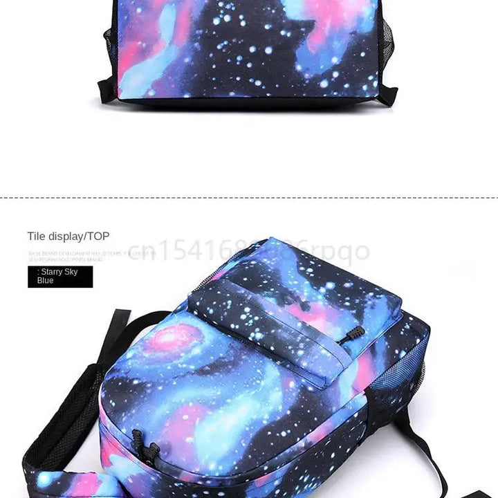 3pcs Set Lilo & Stitch Backpack Anime Shoulder Bag Stitch Pencil Case Black Student Schoolbag Stitch Diagonal Bag Toys Kids Bag