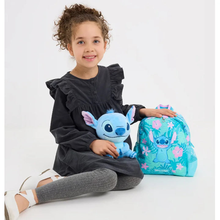 Stitch Large Capacity Outdoor Casual Student Backpack Middle And Primary School Cartoon Bookbag Dual Shoulder Bag For Teens