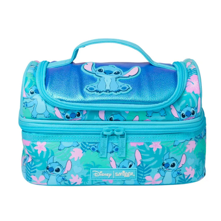 Stitch Large Capacity Outdoor Casual Student Backpack Middle And Primary School Cartoon Bookbag Dual Shoulder Bag For Teens