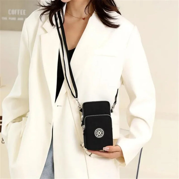 Korean Diagonal Cross Phone Bag for Women's Shoulder Crossbody Bags,Purse Hanging Sports Arm Bag Wallet