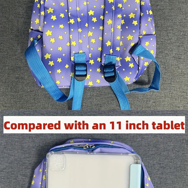 Stitch Anime Boys Backpack, Cute Small Capacity Girls Schoolbag, School And Travel Knapsack With Adjustable Straps
