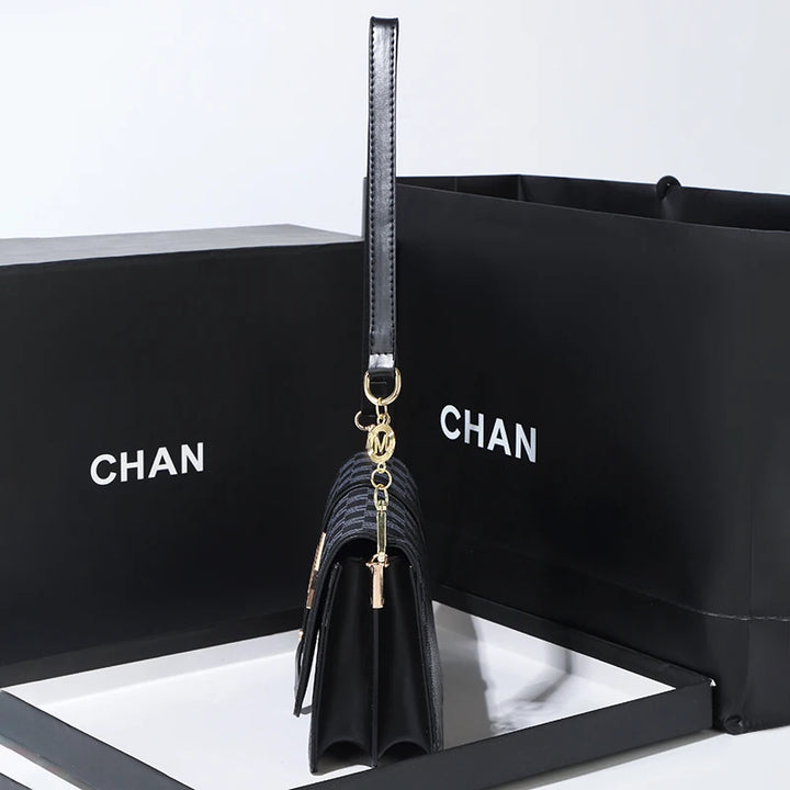 New Fashion Senior Sense Of Women's Shoulder Bag With Small Square Bag PU Light Luxury Niche Fashion Bag