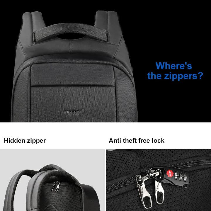 Tigernu Backpacks For Men For Women 14-15.6 Laptop Backpack Bag Anti Theft Backpack Travel Backpack For School Mochilas Knapsack