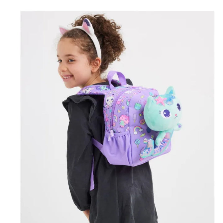 New Original Australia Smiggle Children Schoolbag Girl Gabby Shoulder Backpack Meal Bag Modeling Bags 14 Inch New Semester Gifts