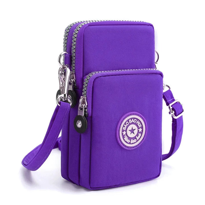 Korean Diagonal Cross Phone Bag for Women's Shoulder Crossbody Bags,Purse Hanging Sports Arm Bag Wallet