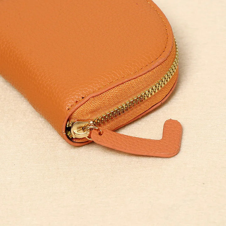 Cartoon Cat Shaped Design Wallet Women's Multi-card Slots Holder Cute Fashion Faux Leather Coin Purse Creative Card Clutch Bag