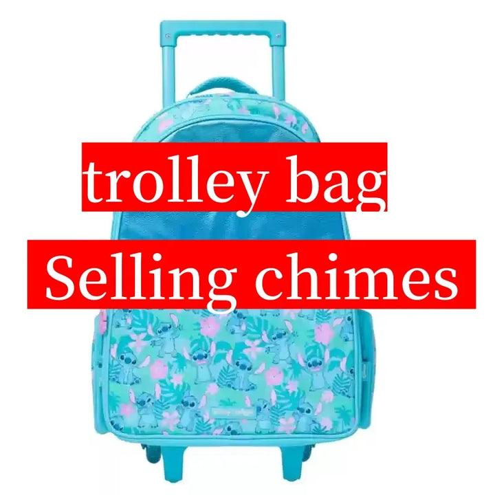 Stitch Large Capacity Outdoor Casual Student Backpack Middle And Primary School Cartoon Bookbag Dual Shoulder Bag For Teens