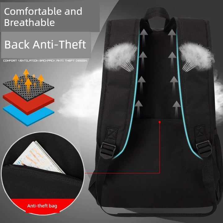 Cai Xukun Small Black Bag Kunkun Ikun Chicken You Are So Beautiful Funny Junior High School Student Boys and Girls Backpack
