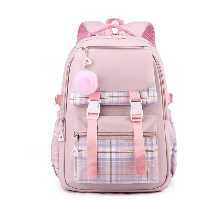 Kawaii school Backpack for Girls cute School Bags Waterproof bookbag Teens College Student Large Travel Shoulder Bag