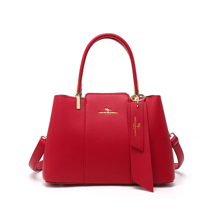 Luxury Handbag Fashion Print Large Capacity Soft Leather Women Shoulder Crossbody Bag Leisure Designer Ladies Purses and Handbag