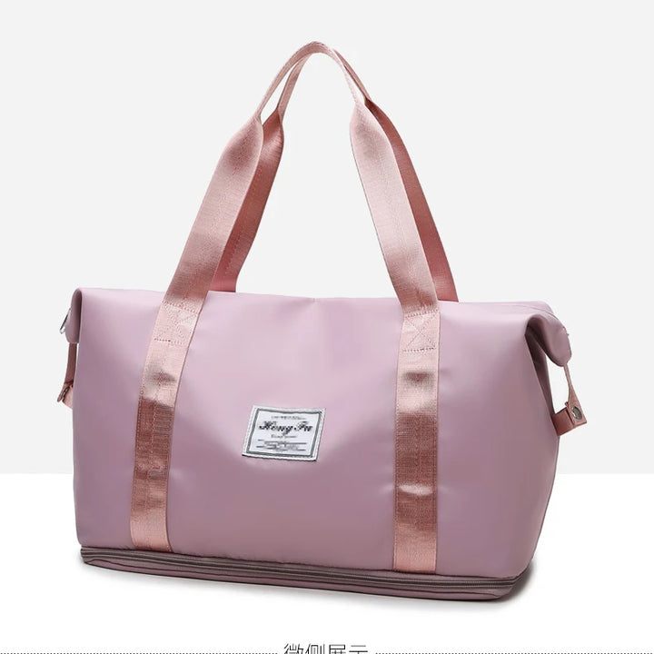UNIXINU Carry On Travel Duffle Bag Nylon Waterproof Sports Gym Tote Bags for Women Large Capacity Storage Luggage Handbag