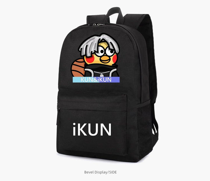 Cai Xukun Small Black Bag Kunkun Ikun Chicken You Are So Beautiful Funny Junior High School Student Boys and Girls Backpack
