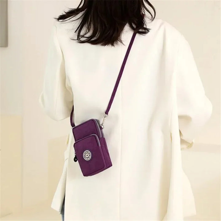 Korean Diagonal Cross Phone Bag for Women's Shoulder Crossbody Bags,Purse Hanging Sports Arm Bag Wallet