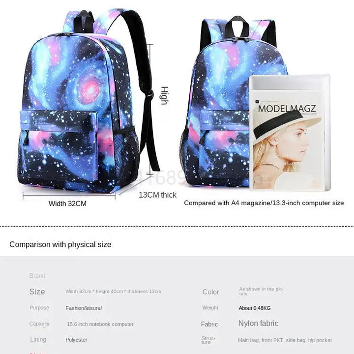 3pcs Set Lilo & Stitch Backpack Anime Shoulder Bag Stitch Pencil Case Black Student Schoolbag Stitch Diagonal Bag Toys Kids Bag