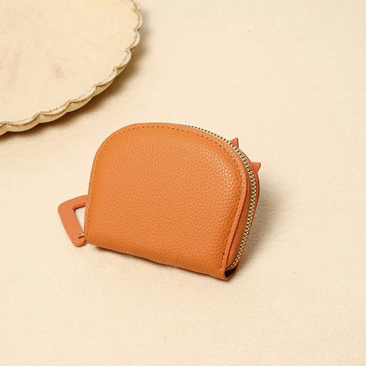 Cartoon Cat Shaped Design Wallet Women's Multi-card Slots Holder Cute Fashion Faux Leather Coin Purse Creative Card Clutch Bag