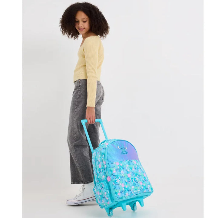 Stitch Large Capacity Outdoor Casual Student Backpack Middle And Primary School Cartoon Bookbag Dual Shoulder Bag For Teens