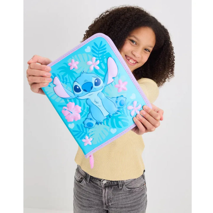 Stitch Large Capacity Outdoor Casual Student Backpack Middle And Primary School Cartoon Bookbag Dual Shoulder Bag For Teens