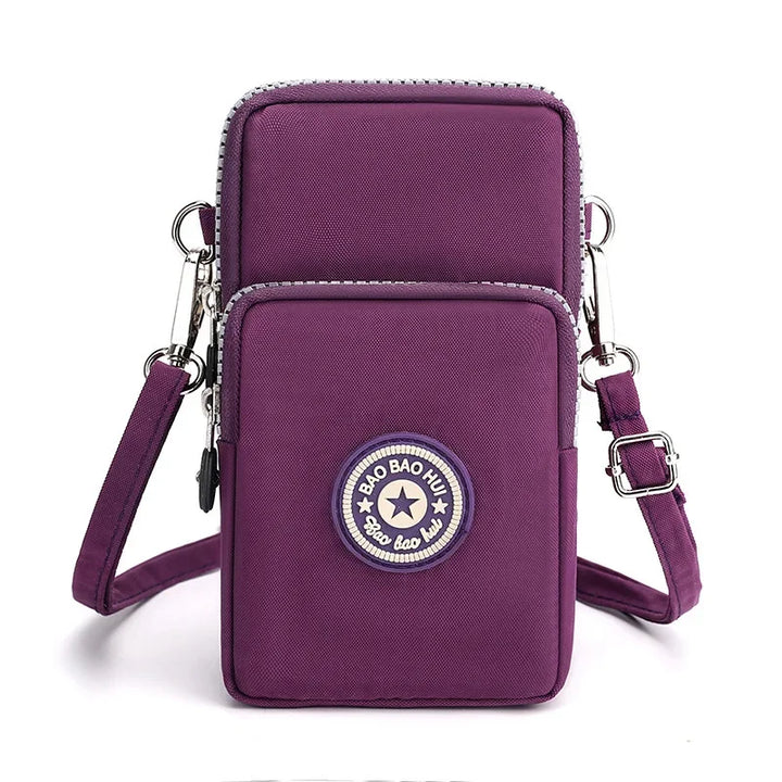 Korean Diagonal Cross Phone Bag for Women's Shoulder Crossbody Bags,Purse Hanging Sports Arm Bag Wallet