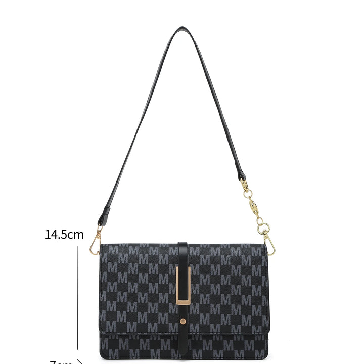 New Fashion Senior Sense Of Women's Shoulder Bag With Small Square Bag PU Light Luxury Niche Fashion Bag