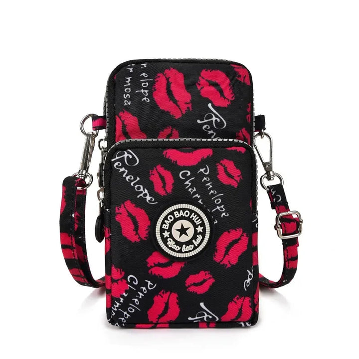 Korean Diagonal Cross Phone Bag for Women's Shoulder Crossbody Bags,Purse Hanging Sports Arm Bag Wallet